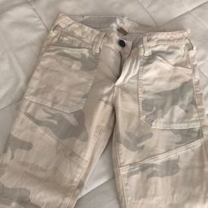 True religion camo skinny jeans